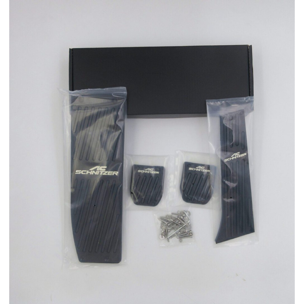 (Black) Covers Pedals Car Part For Ac Schnitzer Bmw E46 E36 E90 E92 E93 E39 E87 Durable Black 699399146309