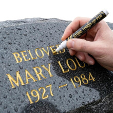 Tombstone Repair Paint Marker Pen Waterdichte markeerstift-goud