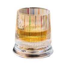 Hand Painted Rotating Whiskeys Glasses With 360 Degree-8