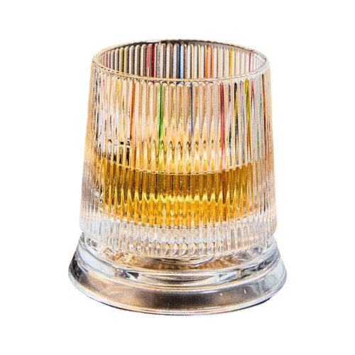 Handbemalte rotierende Whiskygläser mit um 360 Grad drehbarem-8