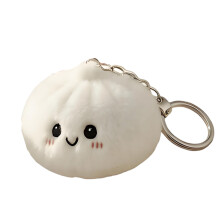 Elegant gestoomd broodje Stress Relief Squish-Beige