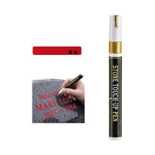 Stylo marqueur de pierre tombale doré, pour restaurer les-Rouge