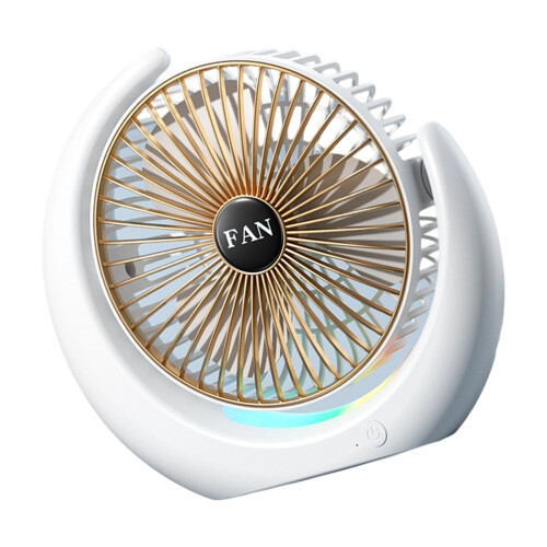 Luchtkoelventilator-Gouden oplaadbaar model
