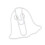 Pak van 100 paperclips, boekafdichtingsclip, mode,-aghost 1