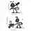 Artistieke Ants Form toiletroldispenser met gladde-A 4