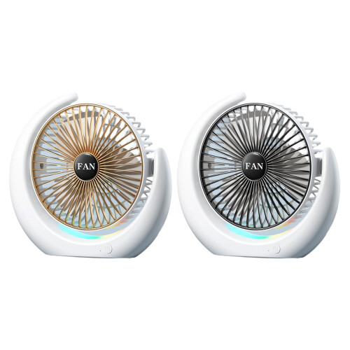 Luchtkoelventilator-Gouden oplaadbaar model 1