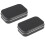 2 PCS Small Storage Box with Lid Rectangular Small Tin Boxes Metal Box with Lid Small Tin Box for Home Storage Black 1