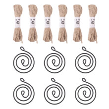Air Pineapple Hook Hanging Flower Stand Pots Display Hanger Holder Iron