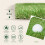 Outsunny Césped Artificial Verde 300 x 100 x 2.5cm 4