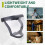 Work Protection Mask Full Face Protector Shield Transparent Facial Protector Face Dustproof with 10 Filter Black 3