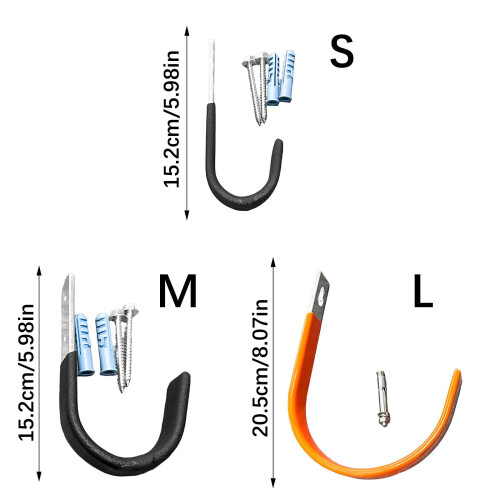 High Capacity Garage Storage Utility Hook Multipurpose Wall-S 1