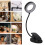Tragbare Clip-Schreibtischlampe, flexible-Doppelkopf 6