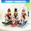 Nutcrackers Christmas Decoration Rocking Horse Nutcrackers-Red 4
