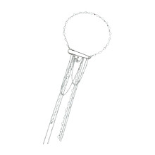 Cute Yet Cool Adjustable Lariat Necklace Versatile Brooch
