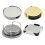 6Pcs Metal Cup Pad Beverage Drink Coasters with Storage-4 2