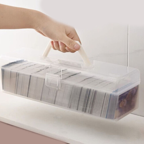 Plastic opbergdoos voor kaarten helpt uw kaarten-2 1