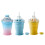 Travel Cup Easy Releases Ice Ball Maker With-Gradient powder 2