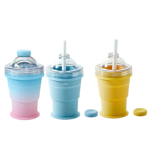 Travel Cup Easy Releases Ice Ball Maker With-Gradient powder 1