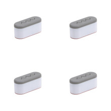 4pieces Home Bathroom Toilet Lid Bumpers Quick Installation