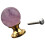 Drawer Pulls Crystal Round Ball Dressers-Lavender color 1