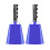 Classical Silver Celebration Bell With Sturdy-Blue 2 pieces 1