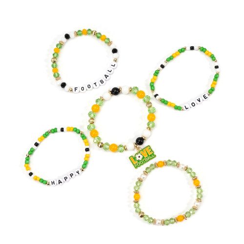 Bracelet de perles de Football, accessoires de bijoux-Article 5
