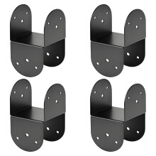 14 Messgeräte Pfostenbasis-Schwarz