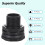 1/2Inch NPT Threaded Coupling Leakproof Hose Connector For 5