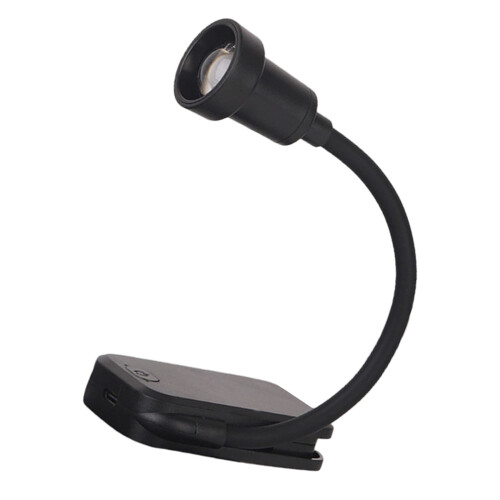 LED-Leseleuchte mit 3 Farbtemperaturen und 9-Schwarz 17A