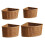 Robuster, dreieckiger Organizer-Korb, ideal für-1Radius 29,5 cm 2