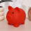 Decorative Pig Shape Saving Jar Money Management Holder-Pink 1 6