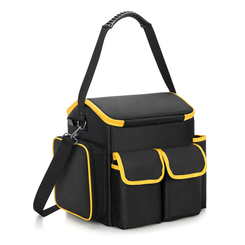 Reinforced Utility Pouch With Customizable Sections Designed