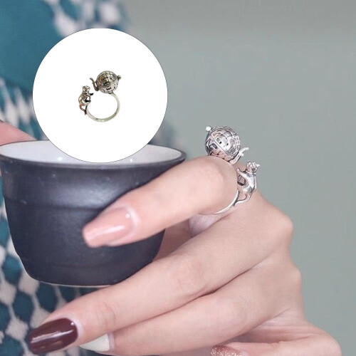 Delicate Open Finger Rings Alloy Texture Suitable for-gold 2