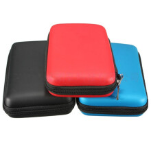 3dílné ochranné pouzdro z tvrdé EVA fólie kompatibilní s Nintendo 3DS XL LL, odolné proti prachu a poškrábání