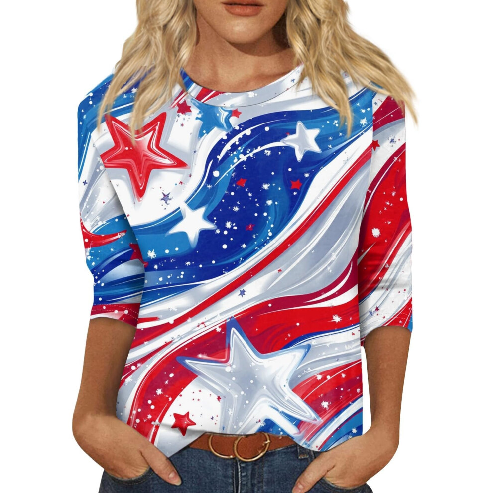 Patriotic  250 Shirt Anniversary  Shirt Women 250th-Sky Blue S