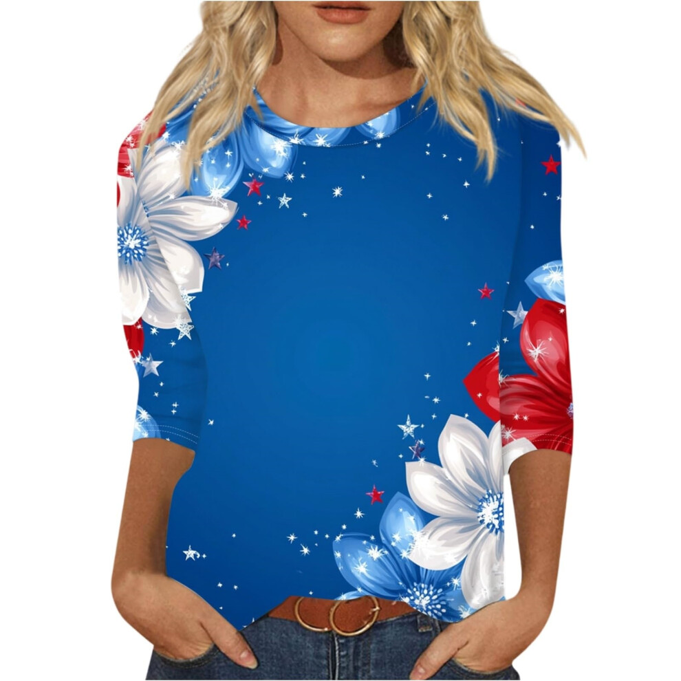 Patriotic  250 Shirt Anniversary  Shirt Women 250th-Blue XL