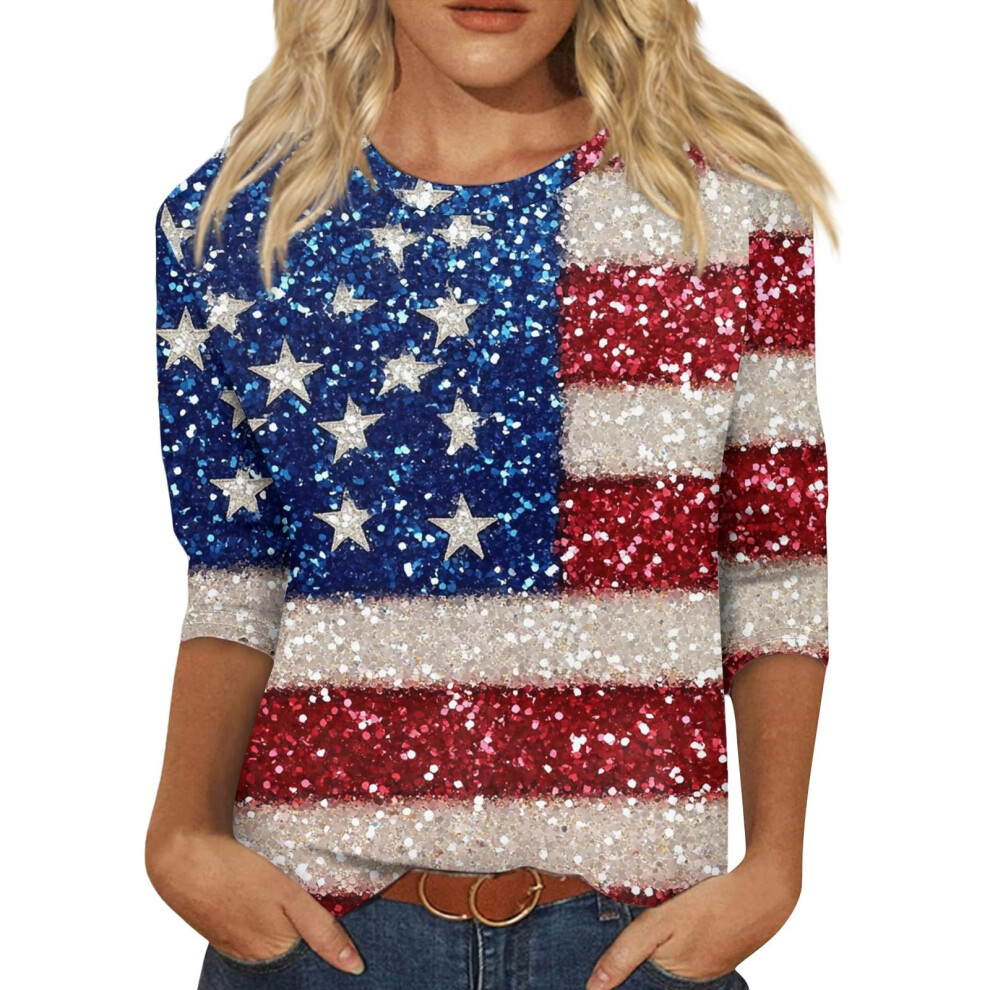 Patriotic  250 Shirt Anniversary  Shirt Women 250th-Blue XL
