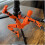 Robot Action Figure, 3D Printed with Full Articulation for Stop Motion Animation Gray 3