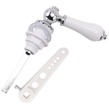 Ceramic Toilet Flush Handle, Toilet Handles Flush Lever Traditional Victorian Style Toilet Handle Replacement Kit
