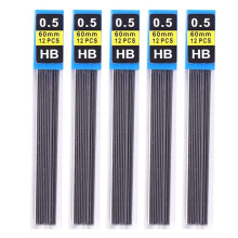 5Pcs/Set Pencil Lead Refill, Pencil Refill Office Writing Accessories Pencil Student Stationery Pencil Refills(0.5mm)