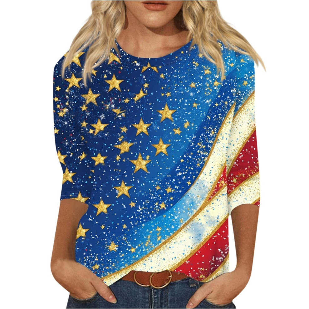 Patriotic  250 Shirt Anniversary  Shirt Women 250th-Sky Blue S