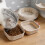 Double Compartment Transportable Dish For animals Holds 400ml 5
