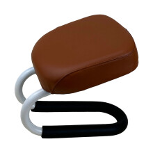 Sitzhocker aus Metall, Gebetsbänke, höhenverstellbar, für-braun