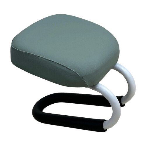 Ergonomischer Meditationshocker mit rutschfestem Bezug-Hellgrün