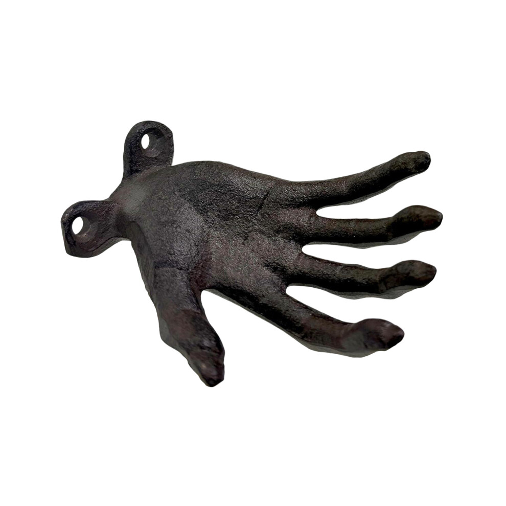 Resin Scary Witch Hand Wall Hook Antiqued Distressed-1Pcs Black 7627001471719