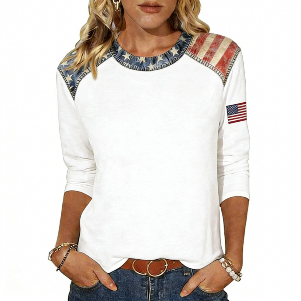 Patriotic  250 Shirt Anniversary  Shirt Women 250th-White XXL