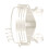 Waterproof Bathroom Corner Shelf Space Saving Bathroom-White 1