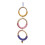 Wooden Interactive Parrots Perch Swing Rings Encourages Physical 1