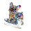 Modern 2D Flat Animal Statue Acrylic Decors Accent For-3 0 1