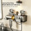 Durability Nonslip Blow Dryer Holder Space Saving-Dark Grey 1 5